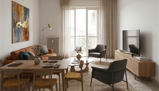 Ampio Appartamento all’Ultimo Piano con Terrazzo