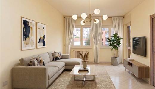 Trilocale con Balcone a due passi dalla Stazione